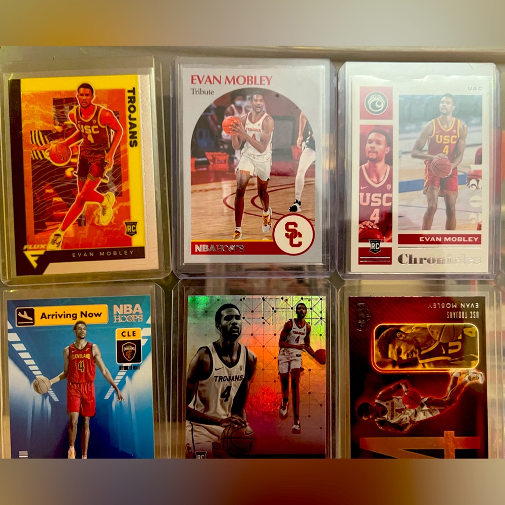 Evan Mobley cavs Rc lot